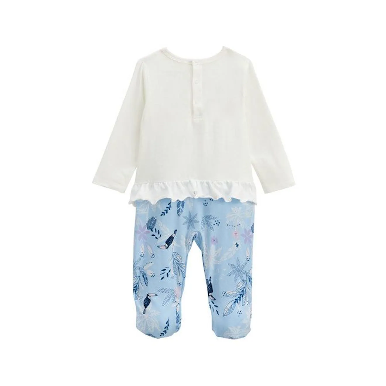 Pyjama bébé Bella Chica bleu - Petit Beguin