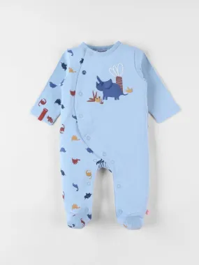Pyjama bébé en jersey de coton - Noukie's - Bleu