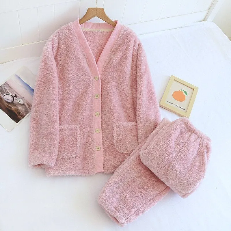 Pyjama Chaud Hiver Femme