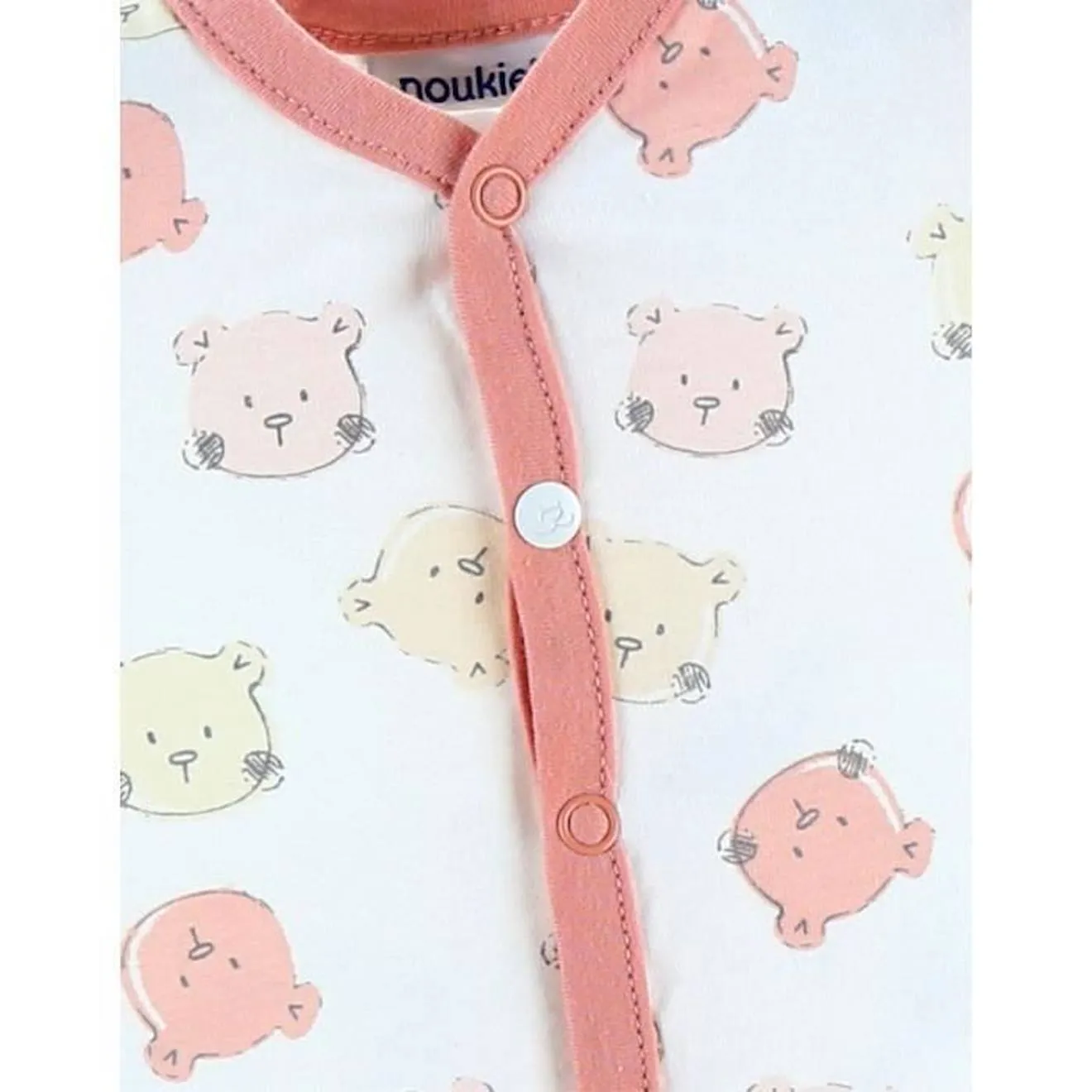 Pyjama combi longue iconique rose - Noukies