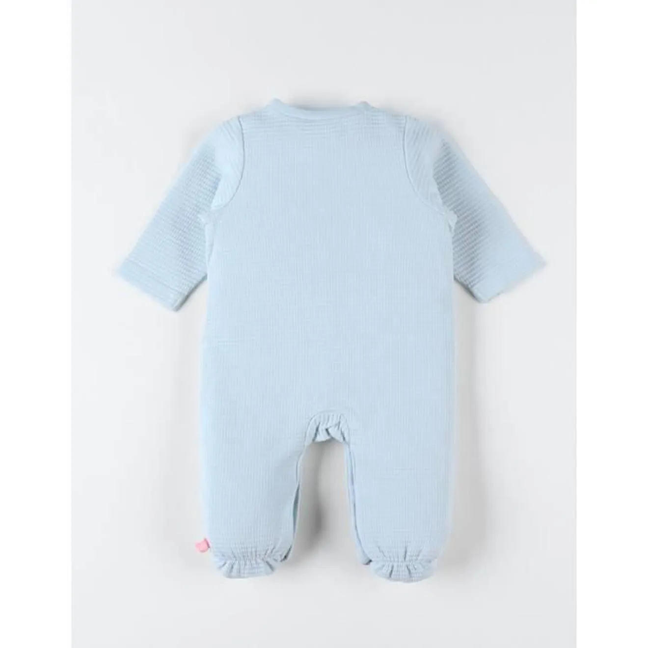 Pyjama dors-bien en jersey BIO bleu - Noukies