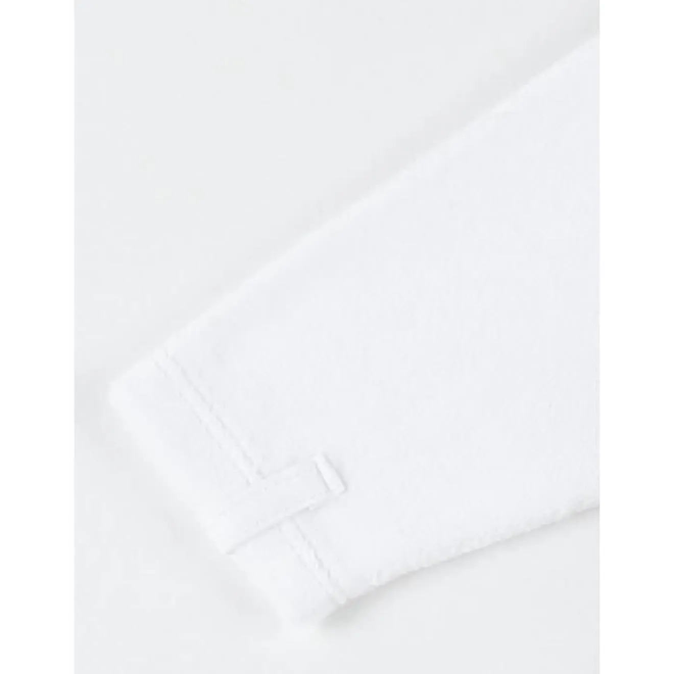 Pyjama dors-bien en velours blanc - Noukies
