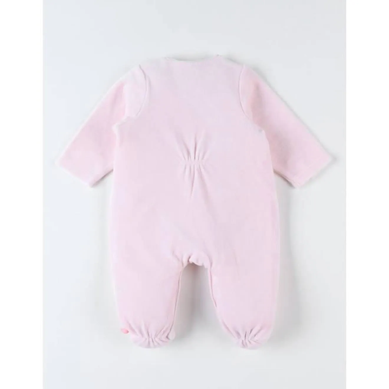 Pyjama dors-bien en velours rose - Noukies