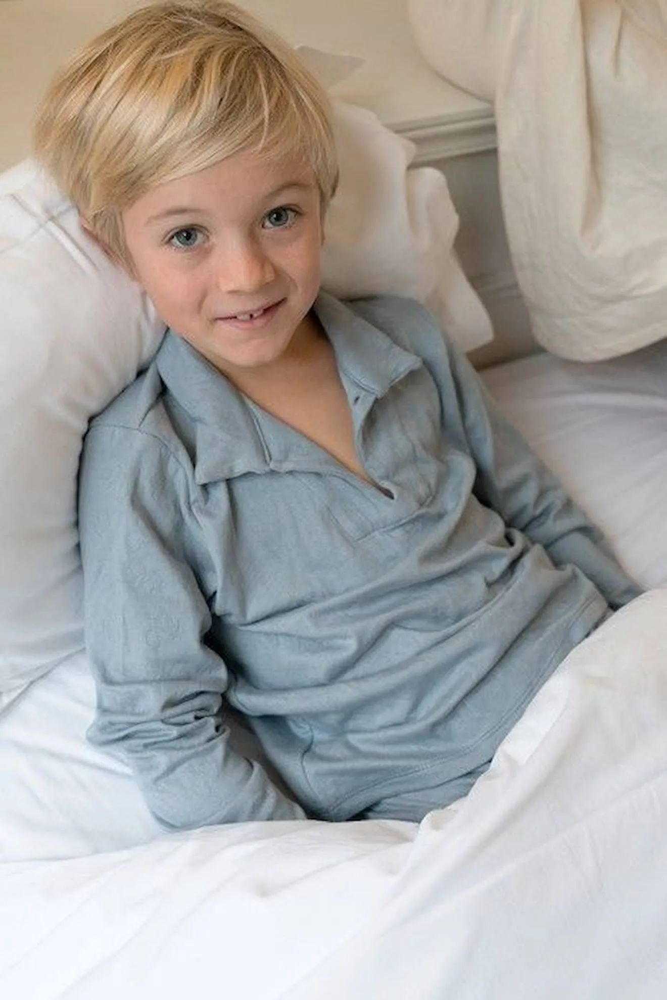 Pyjama enfant Nino bleu - Risu Risu