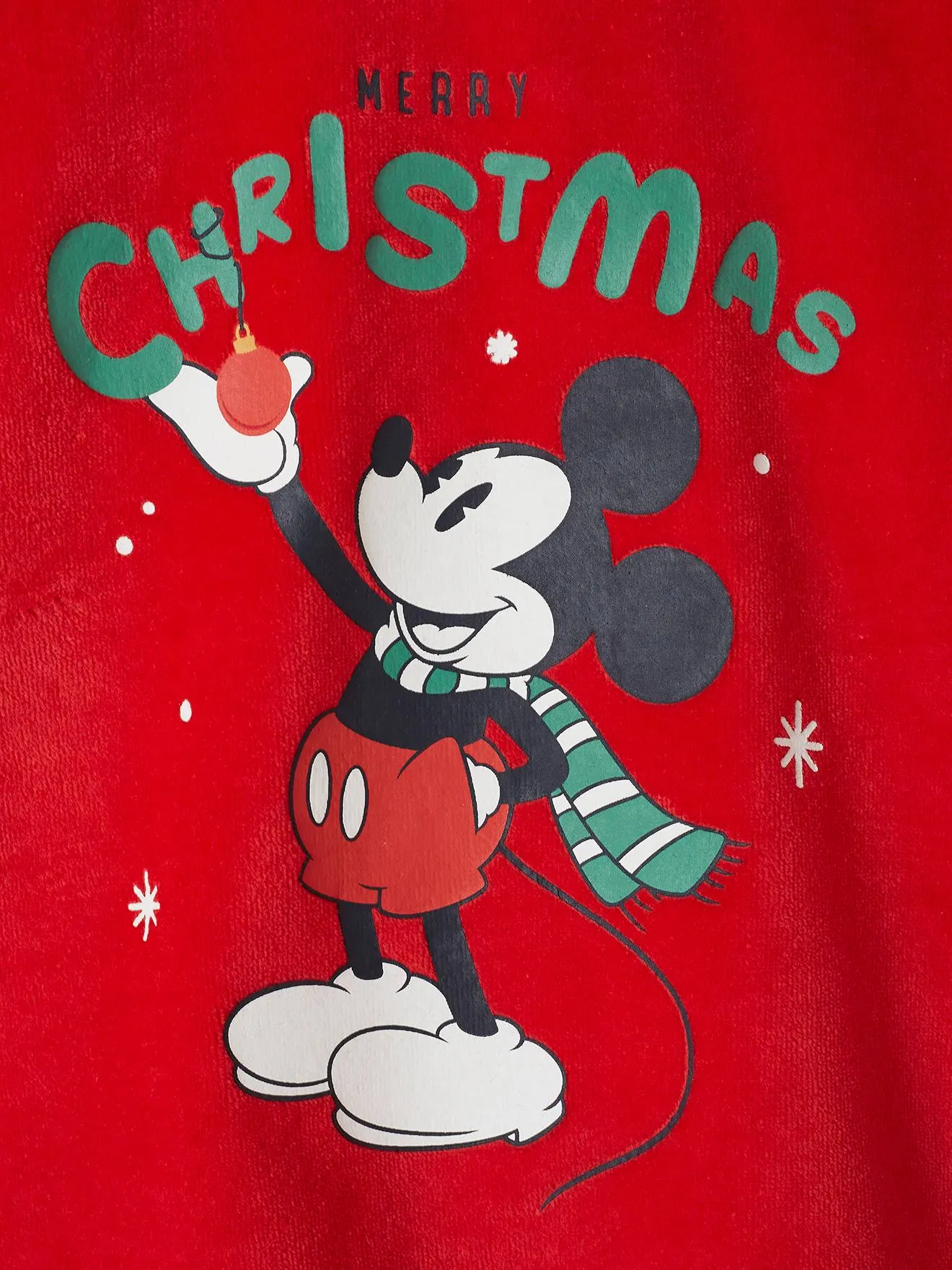 Pyjama garçon Disney® Mickey Noël rouge/marine - Mickey