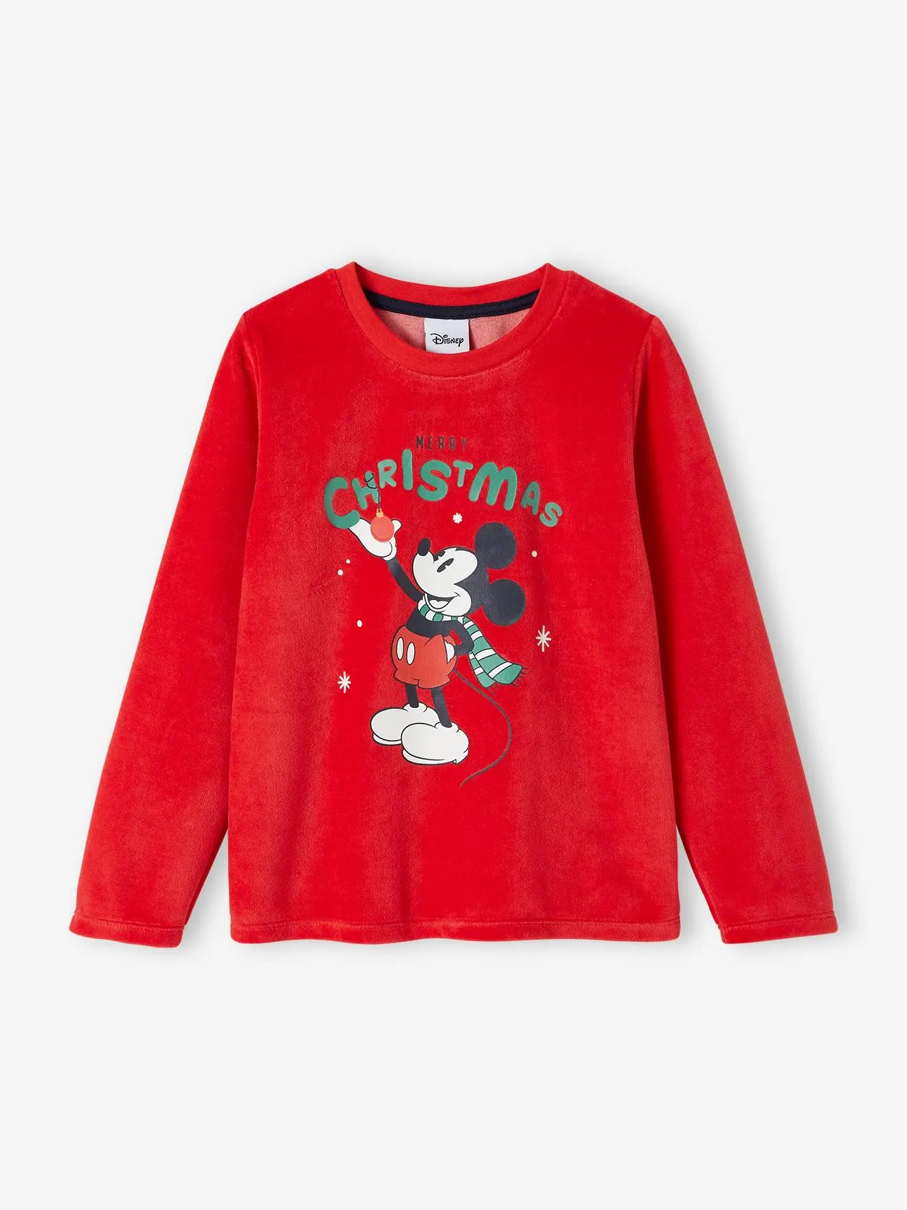 Pyjama garçon Disney® Mickey Noël rouge/marine - Mickey