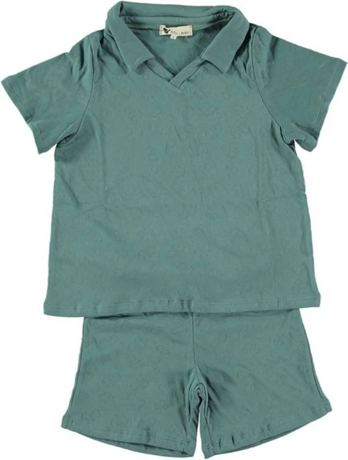 Pyjama garçon Voyageur vert - Risu Risu