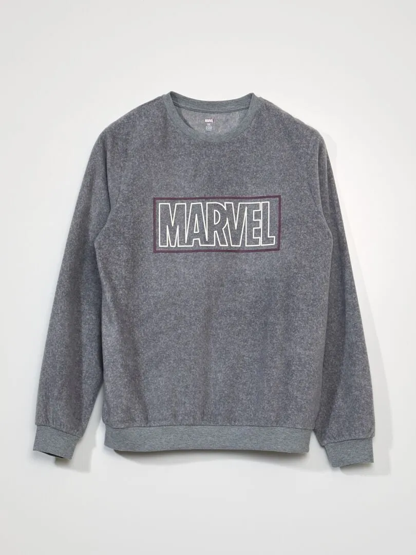 Pyjama long en polaire 'Marvel' - 2 pièces - Marvel