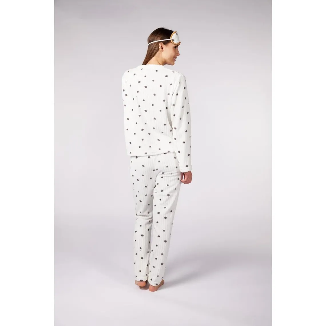 Pyjama Long Femme - Blanc | 3 Suisses