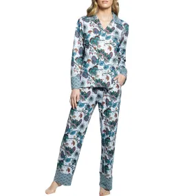 Pyjama long fleuri pour femme en modal Impetus woman