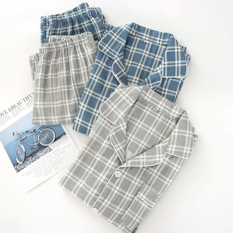 Pyjama à Carreau Homme