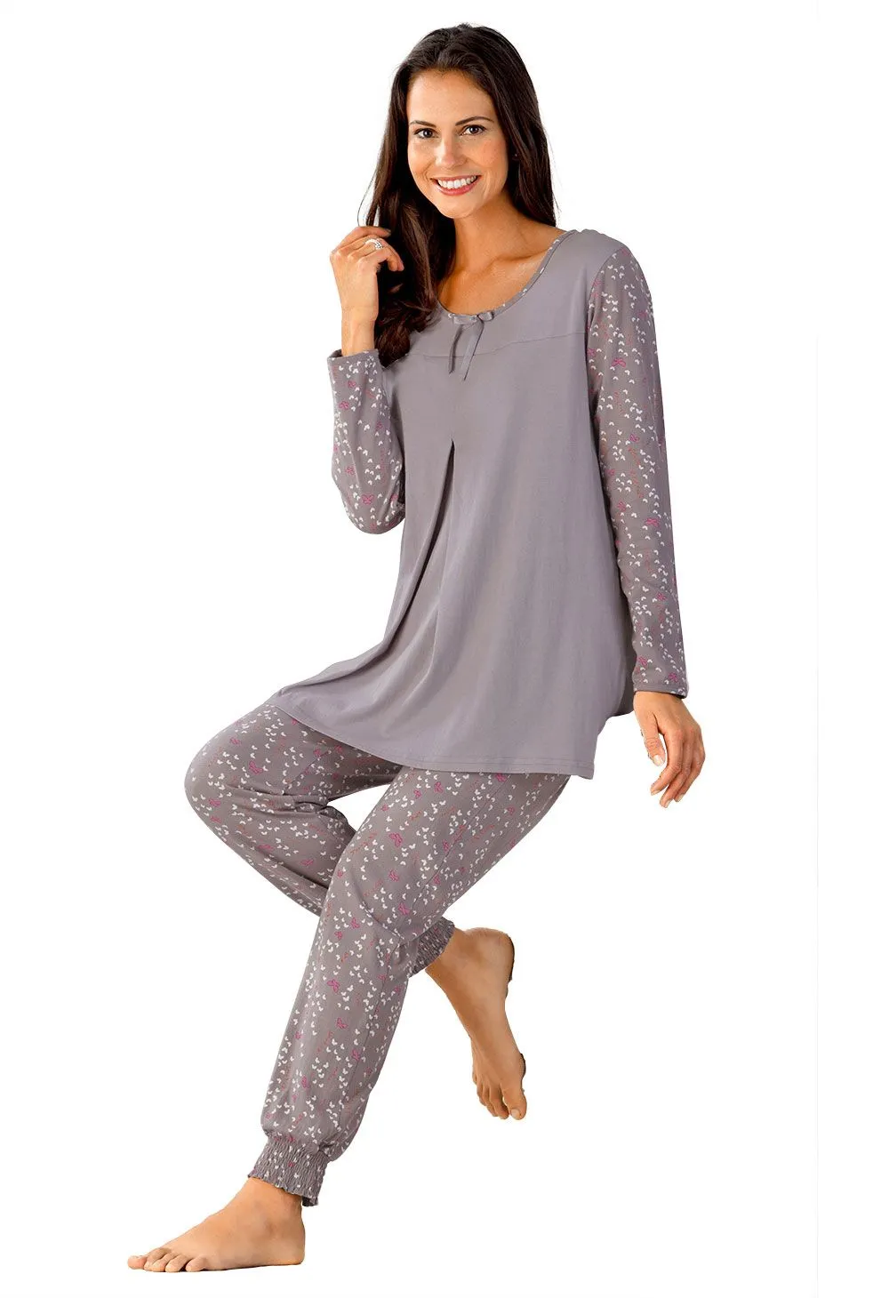 Pyjama imprimé papillons