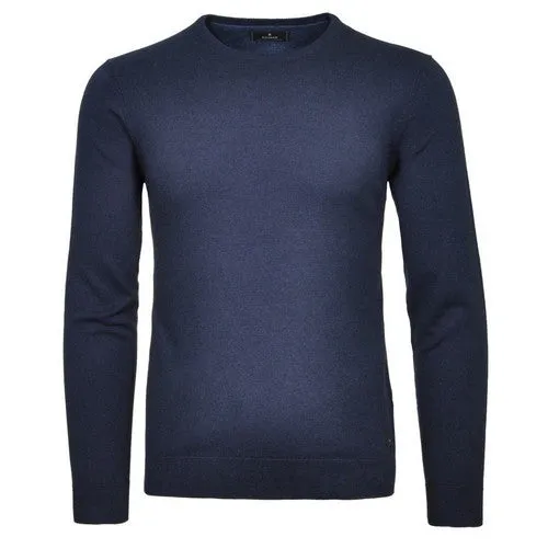 RAGMAN PULL COL ROND GRANDE LONGUEUR Marine