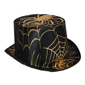 Revendeur de Chapeau haut de forme à motif d'araignées