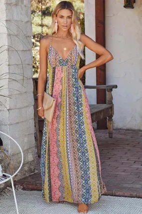 Robe Bohème Colorée - Césarine