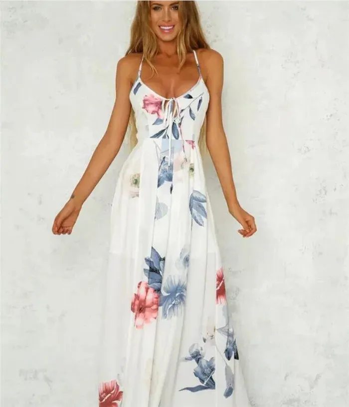 Robe Bohème Style Fleurie