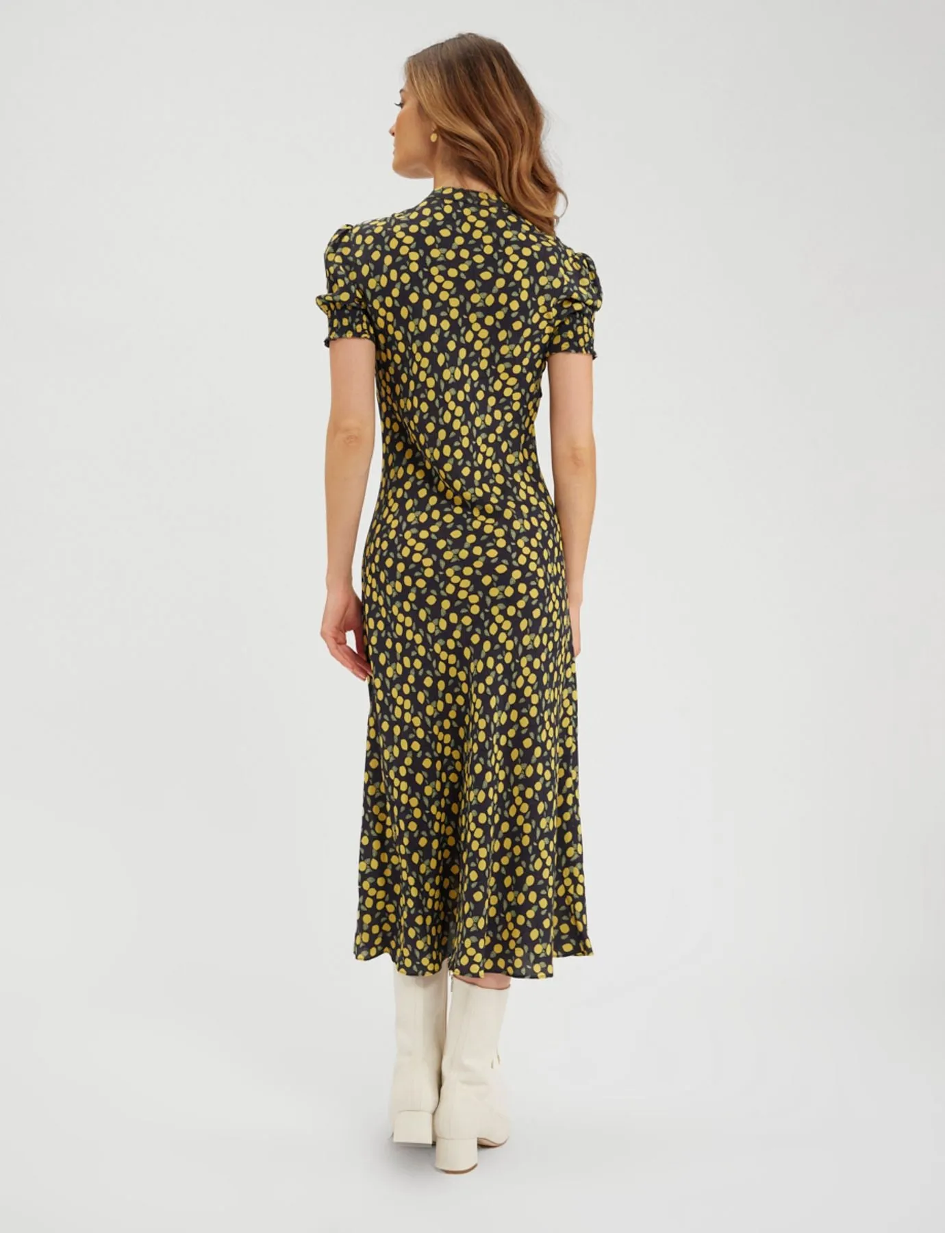 Robe Cerise imprimé Lemon-Navy