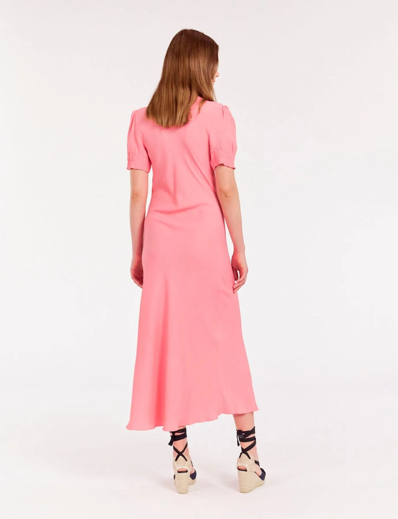 Robe Cerise longue rose