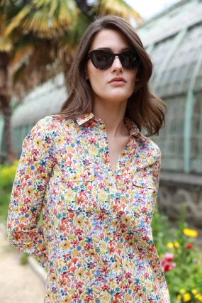 Robe chemisier Rania en coton Liberty of London - Multi