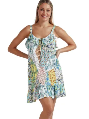 Robe de plage Turquoise Sea - Bleu turquoise