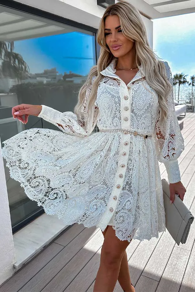 Robe Dentelle Guipure