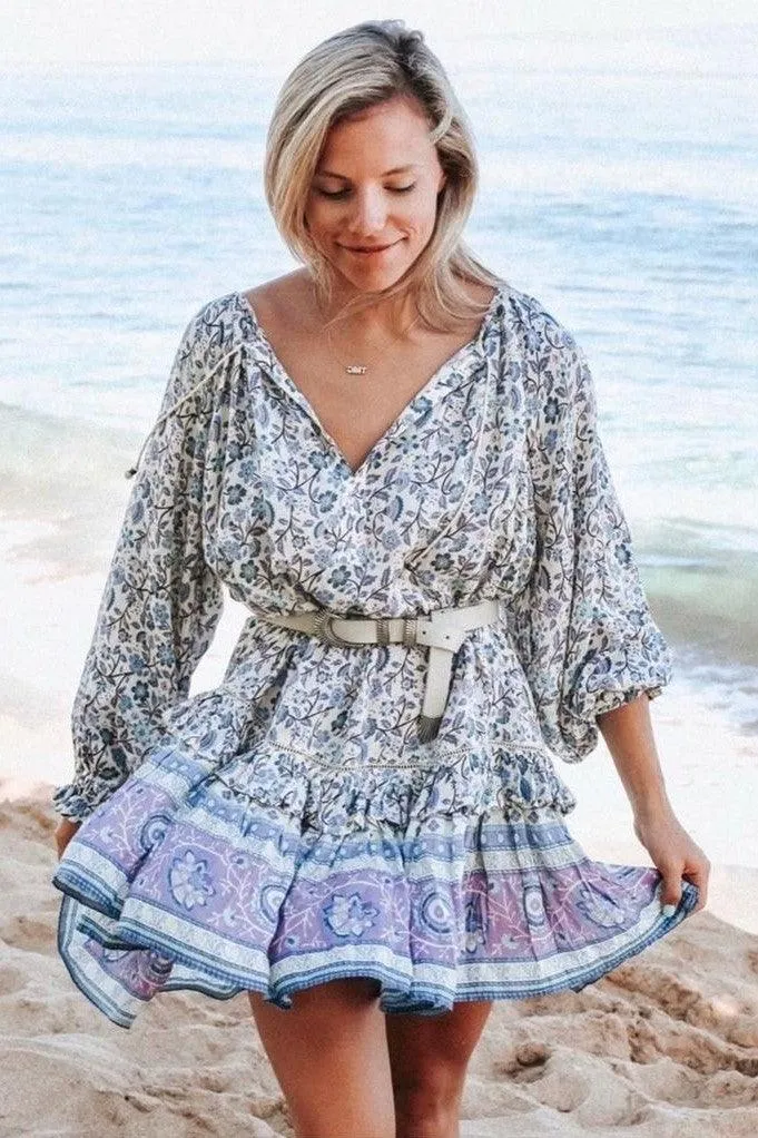 Robe longue hippie hiver