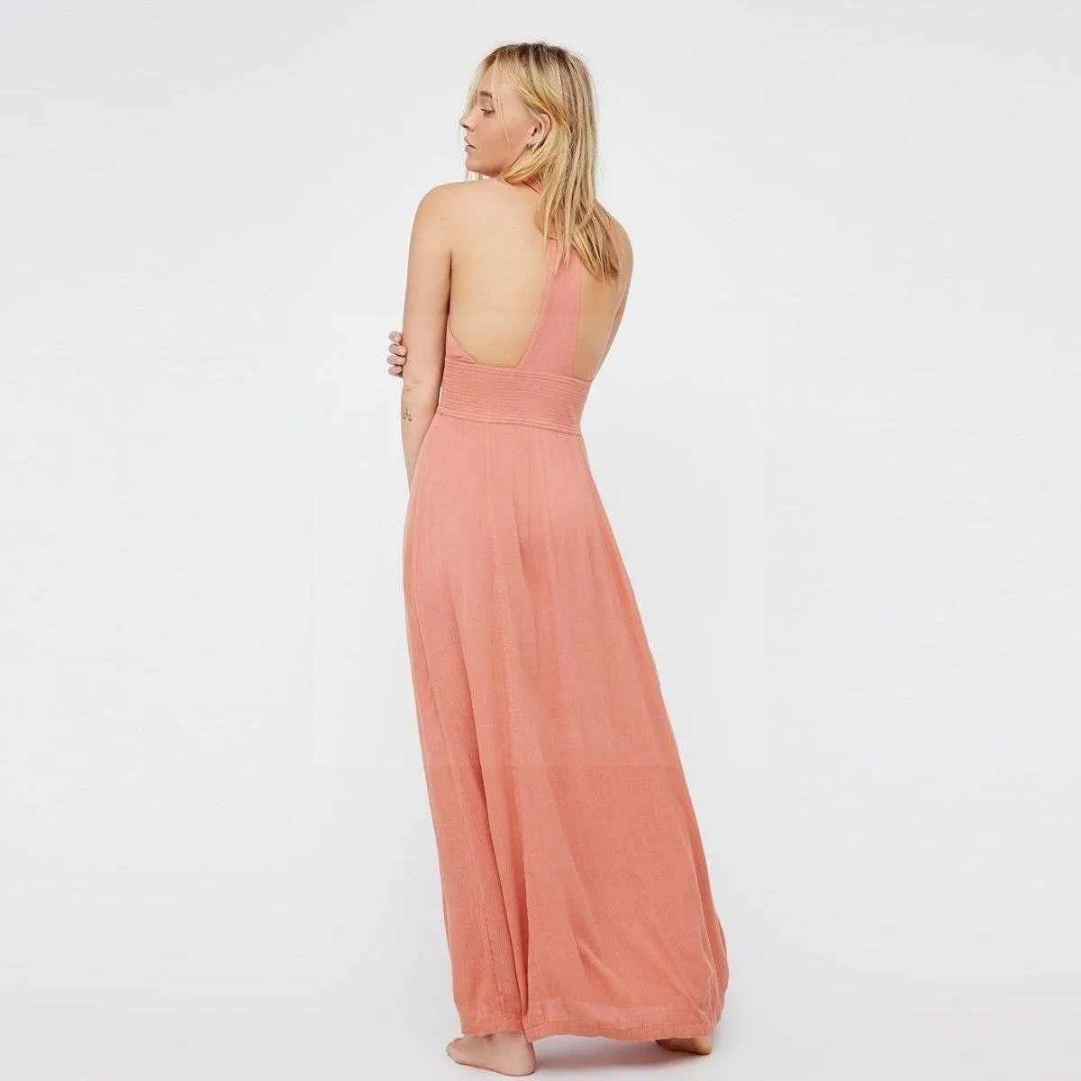 Robe longue hippie vintage