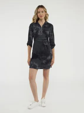 Robe midi en tricot