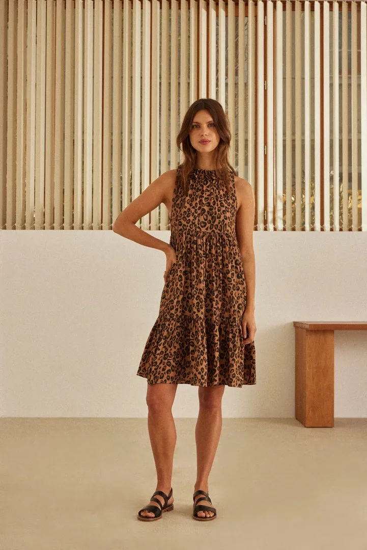 Robe Musc léopard