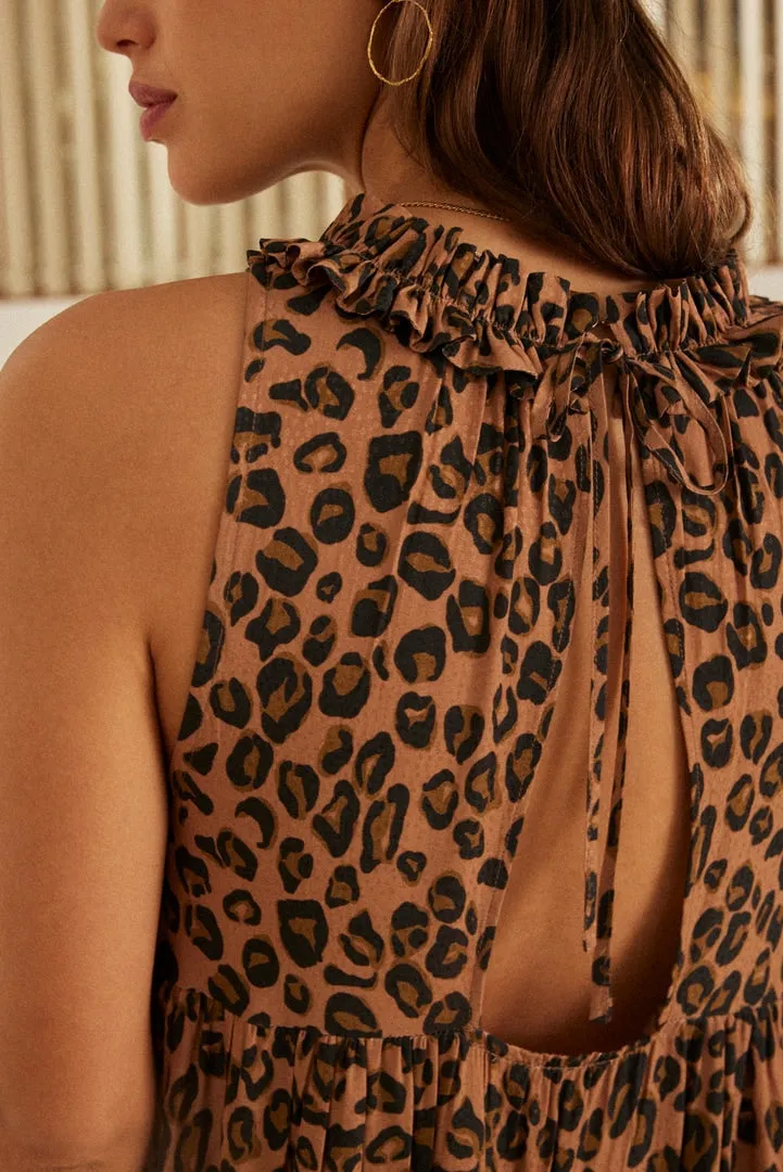 Robe Musc léopard