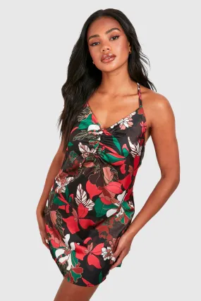 Robe nuisette fleurie
