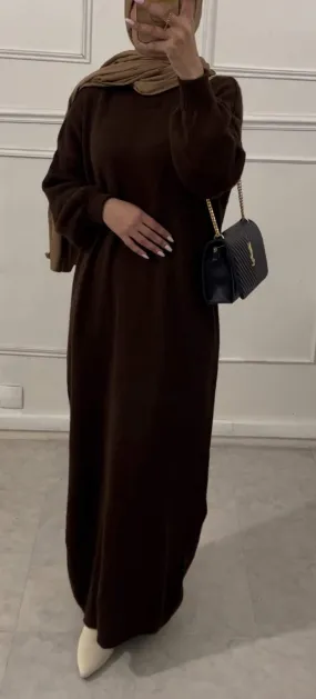 ROBE PULL CERA CHOCO