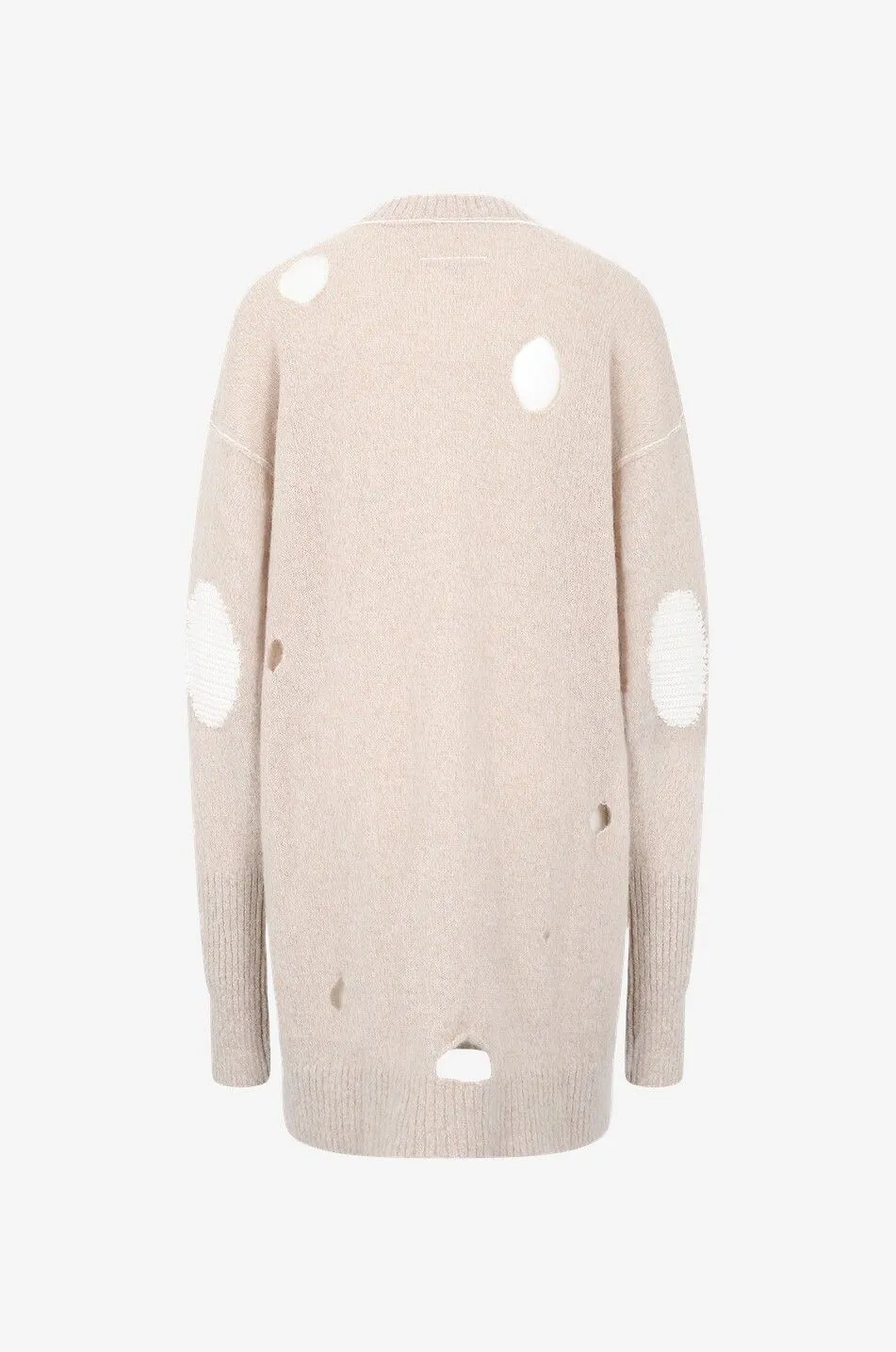 Robe pull courte en laine d'alpaga