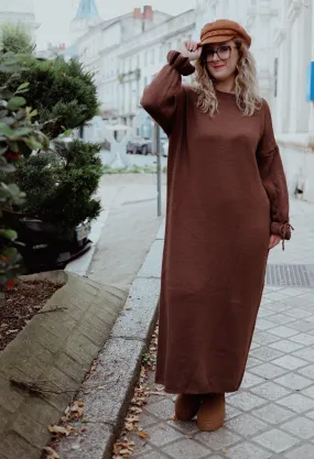 Robe Pull Longue en Maille