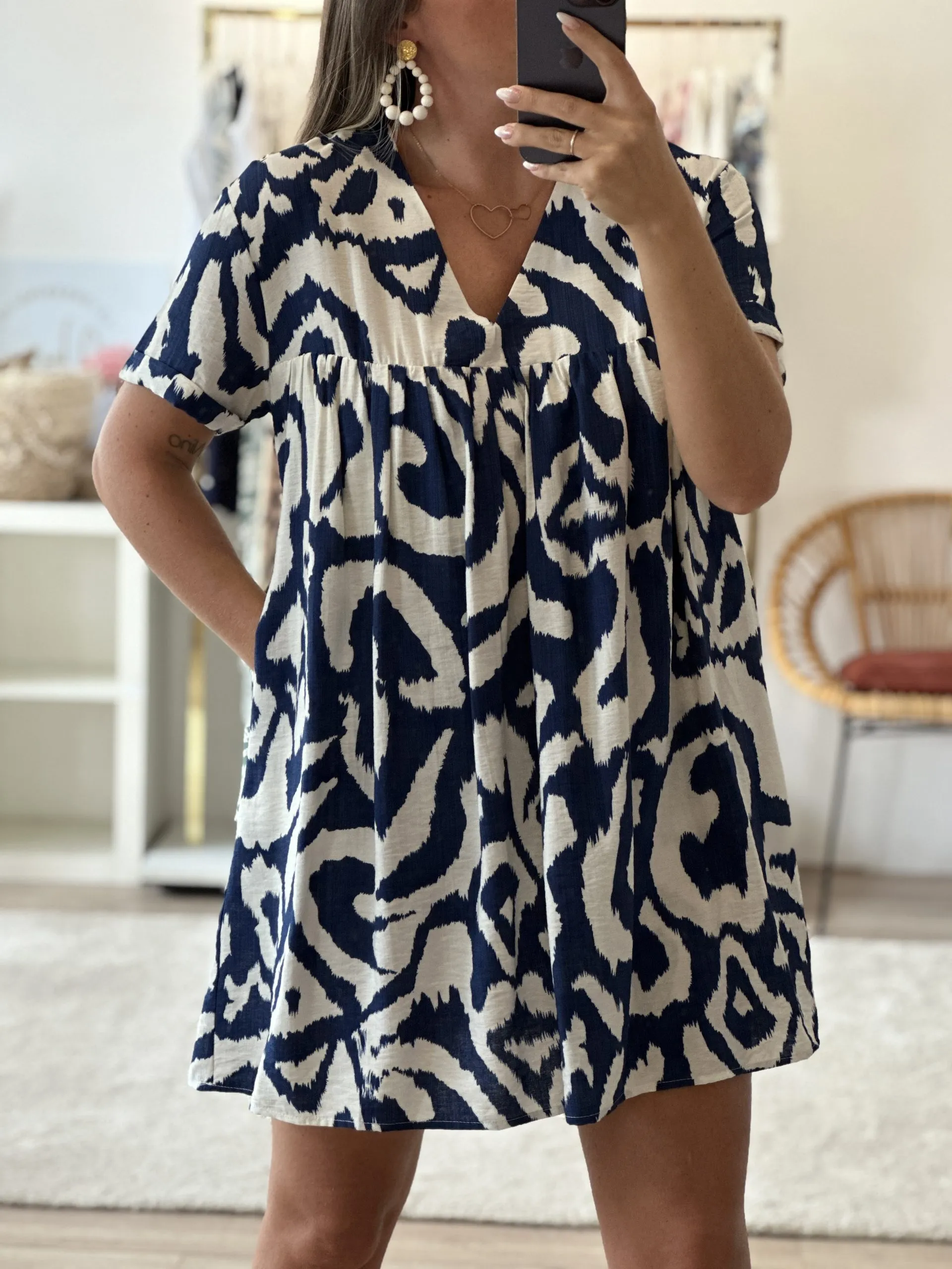 Robe-short LÉANDRE CURVY