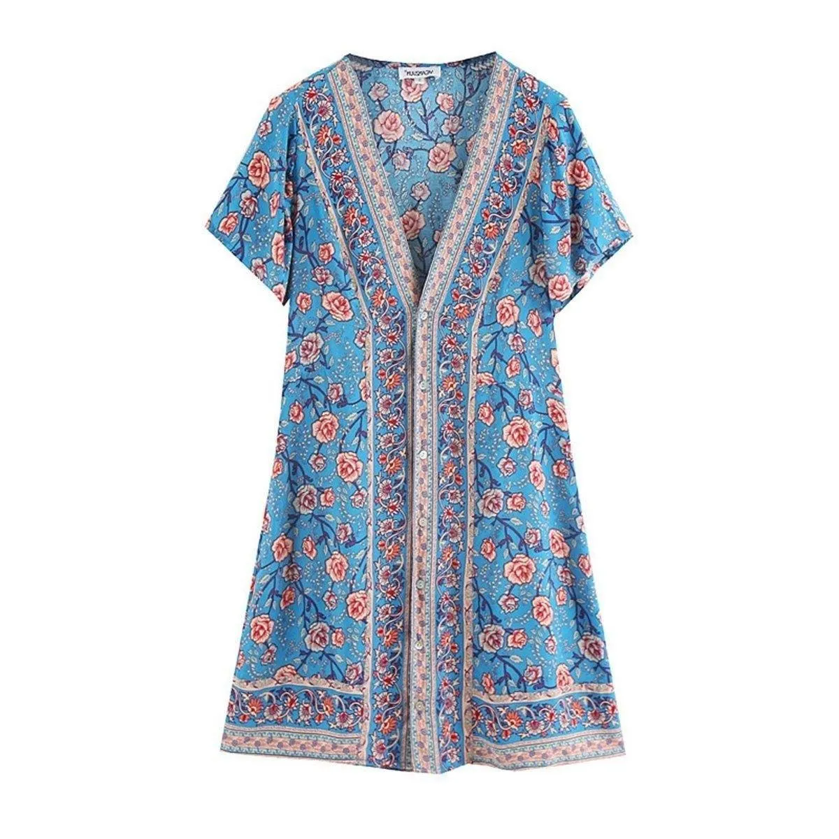 Robe tunique hippie