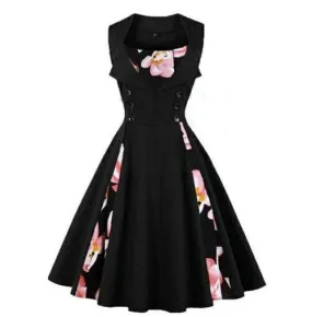 Robe Vintage Noire Style