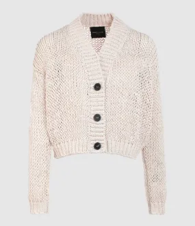 ROBERTO COLLINA Partager  Gilet Coton Beige  