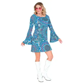 Robe à Imprimé Floral des Années 60
