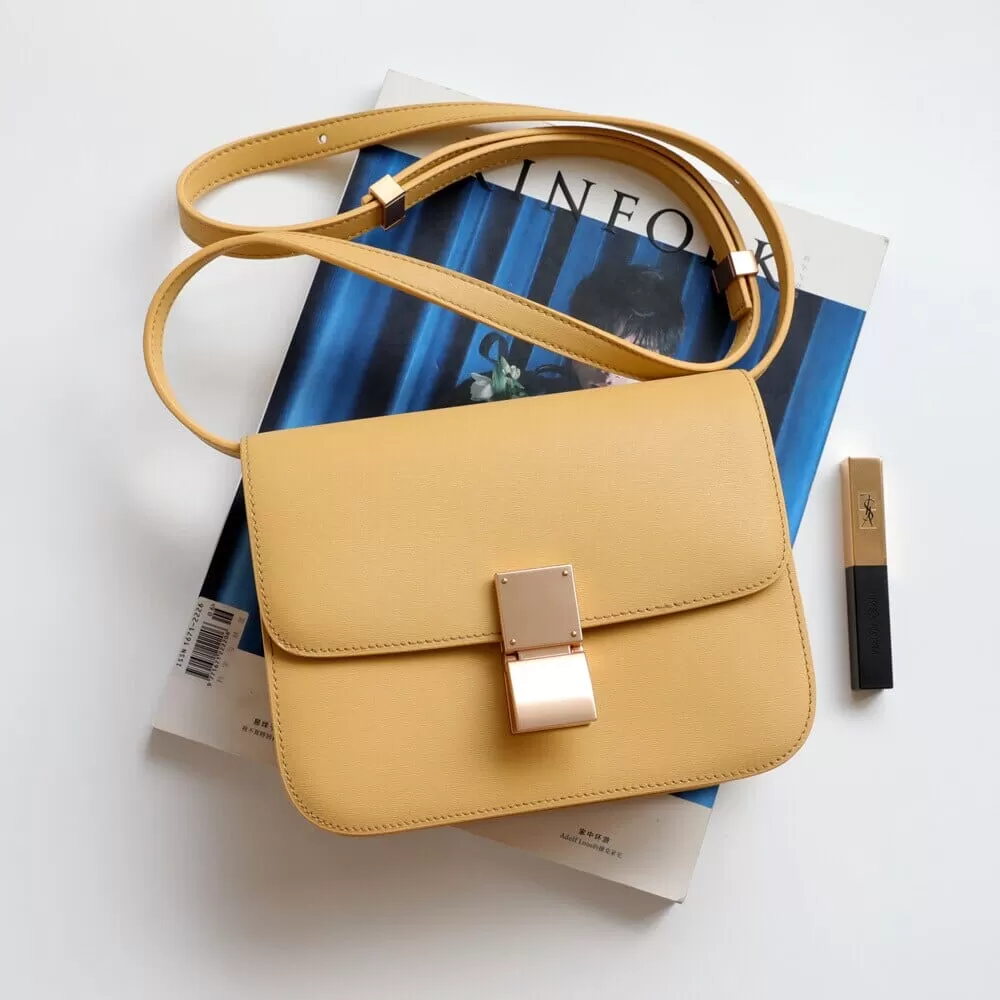 Sac en cuir véritable coloré à bandoulière de haute qualité sacs de créateur
