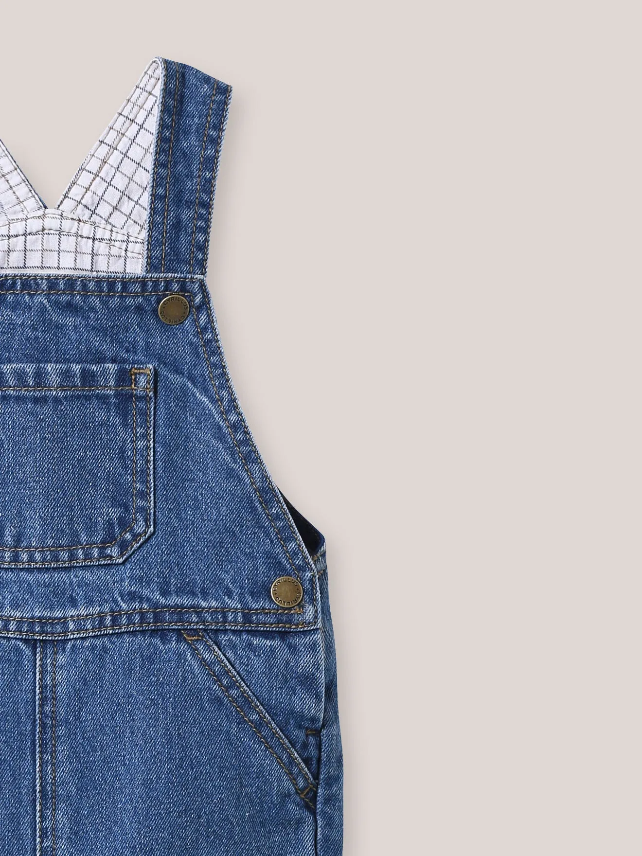 Salopette en denim Bébé