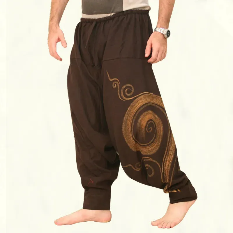 Sarouel Homme Marron