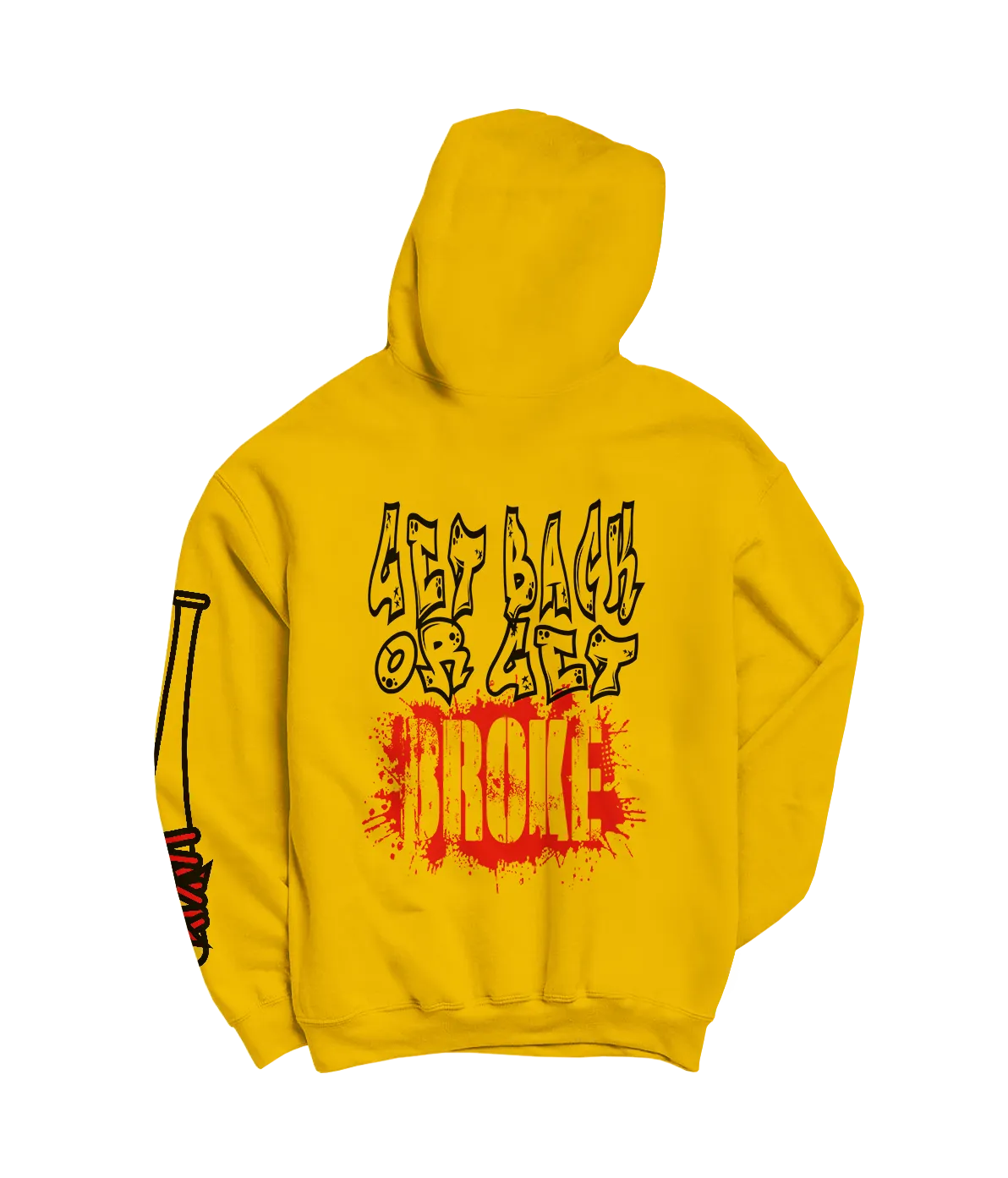 SCARFOLD - GORILLA Yellow Hoodie