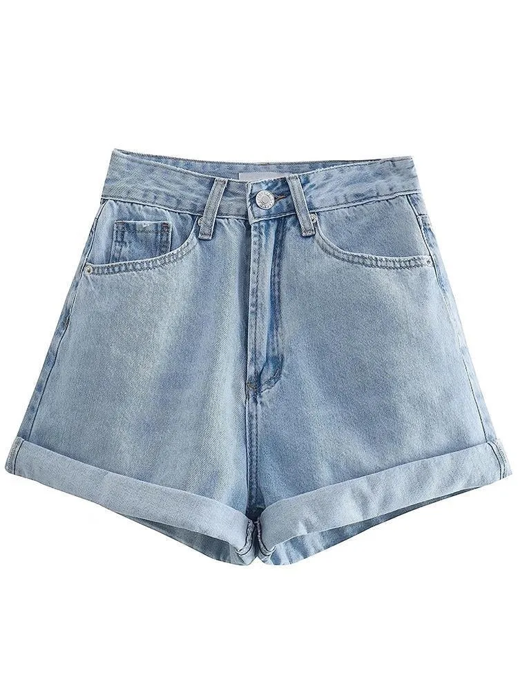 Short 90S Jeans Vintage Femme
