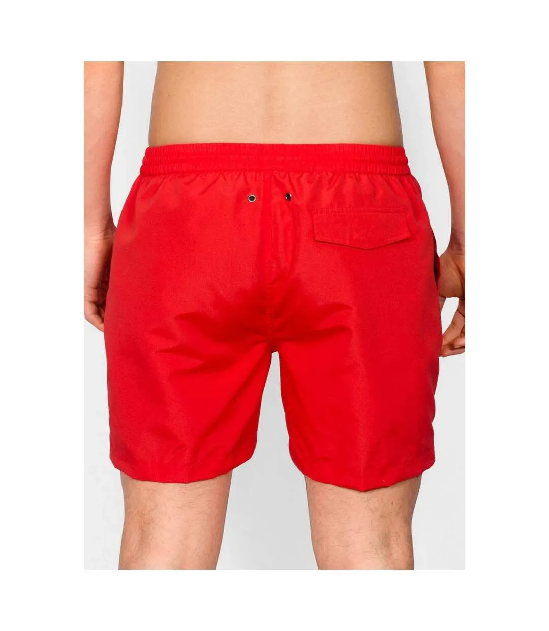 Short de bain alden homme rouge Bewley & Ritch