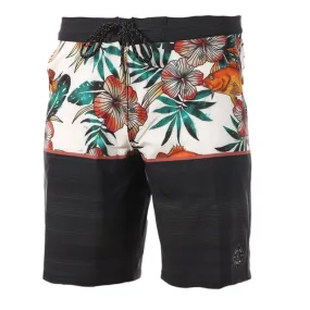 Short de Bain Noir/Blanc Homme Salty Crew Tandem