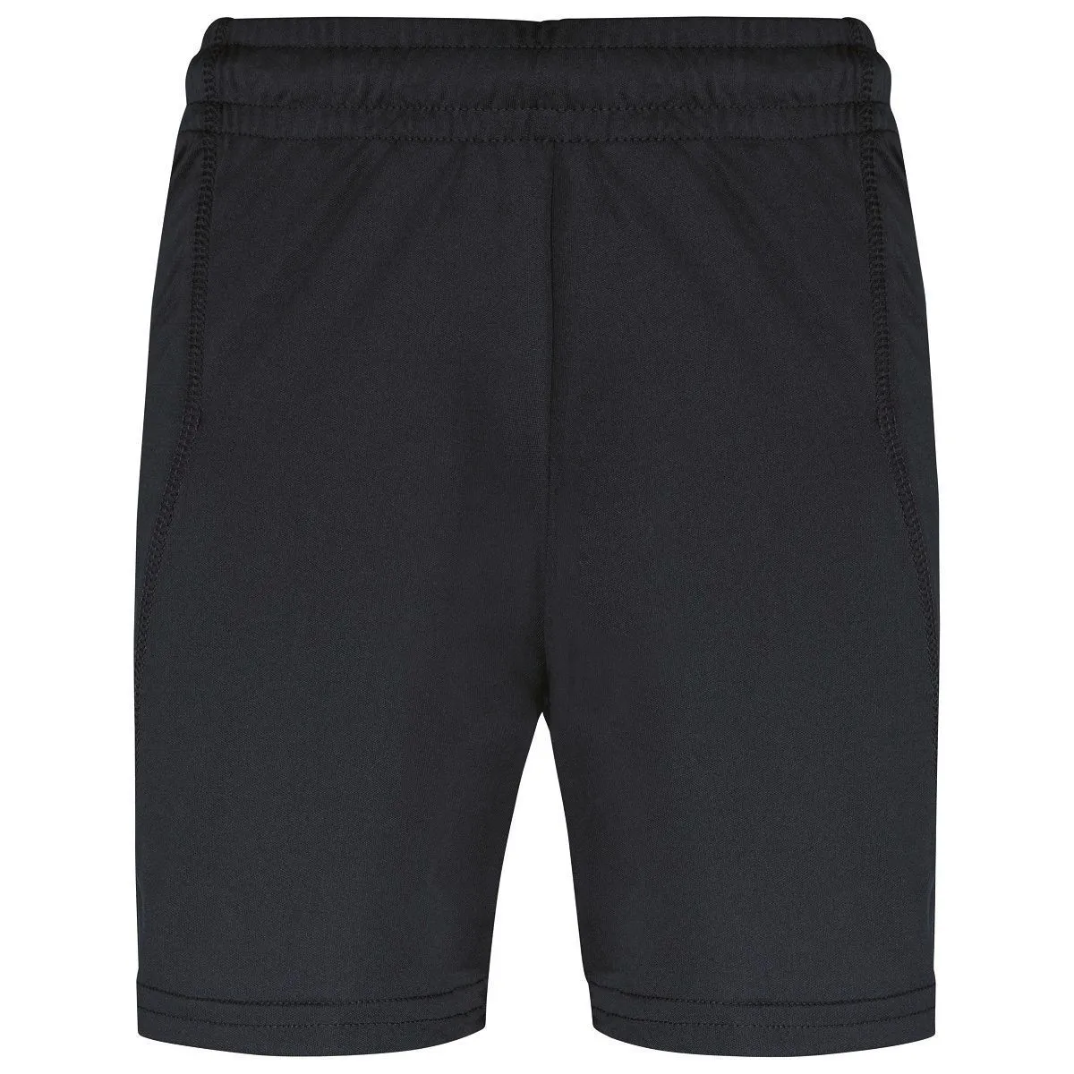 Short de football enfant - PA103 - noir 