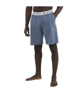 Short de pyjama homme noir Brave Soul