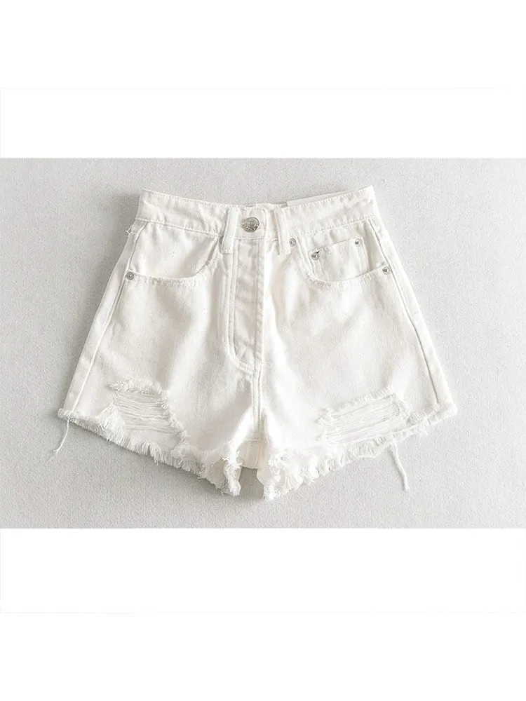 Short Jeans Vintage Rétro