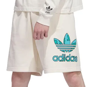 Short Écru Homme Adidas Stacked IC5562